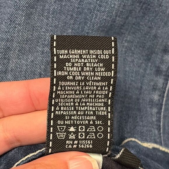 7 For All Mankind Slim Trouser Jeans Size 26 - Picture 6 of 11